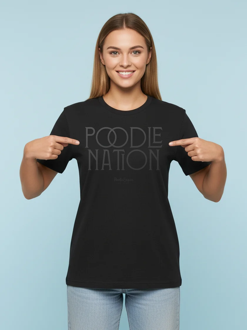 Poodle Nation Art Deco Blackout | Poodle Empire product image (1)