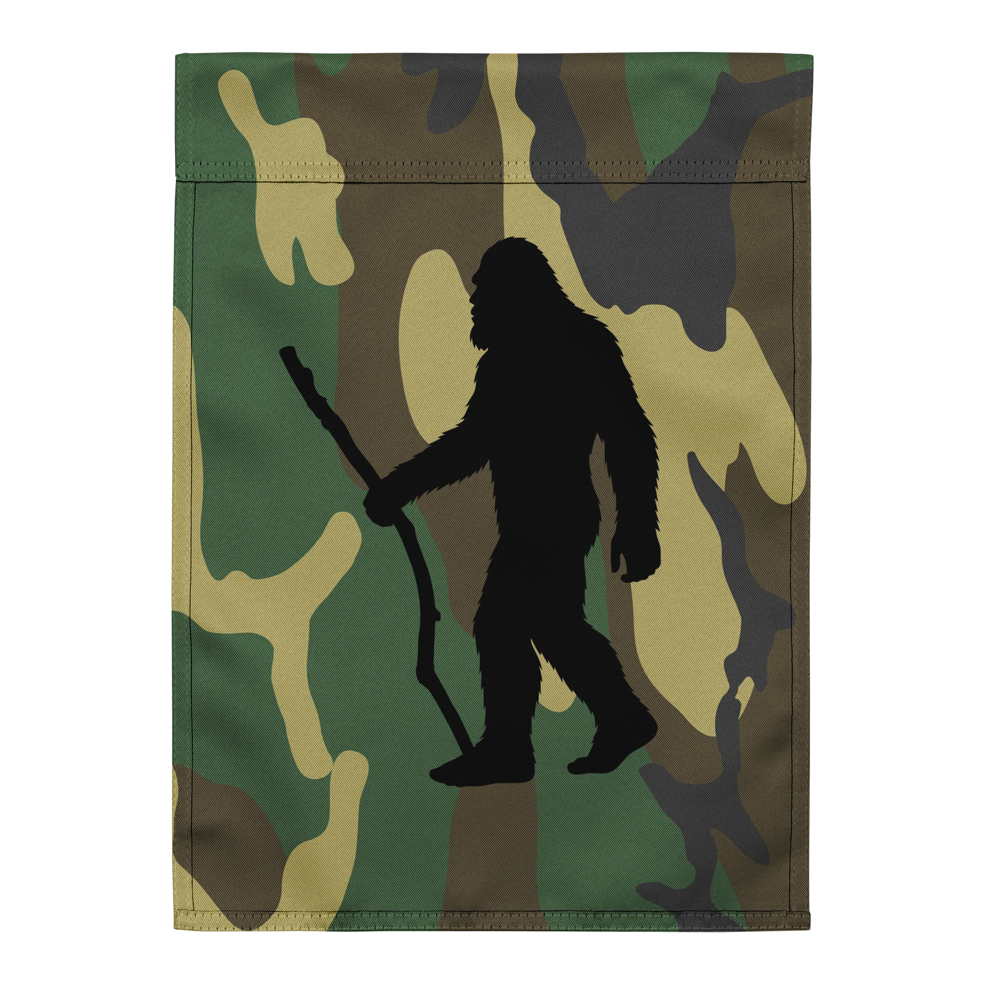 Sasquatch Stick-Walker Camo Lawn Flag / Feel the MO product image (3)