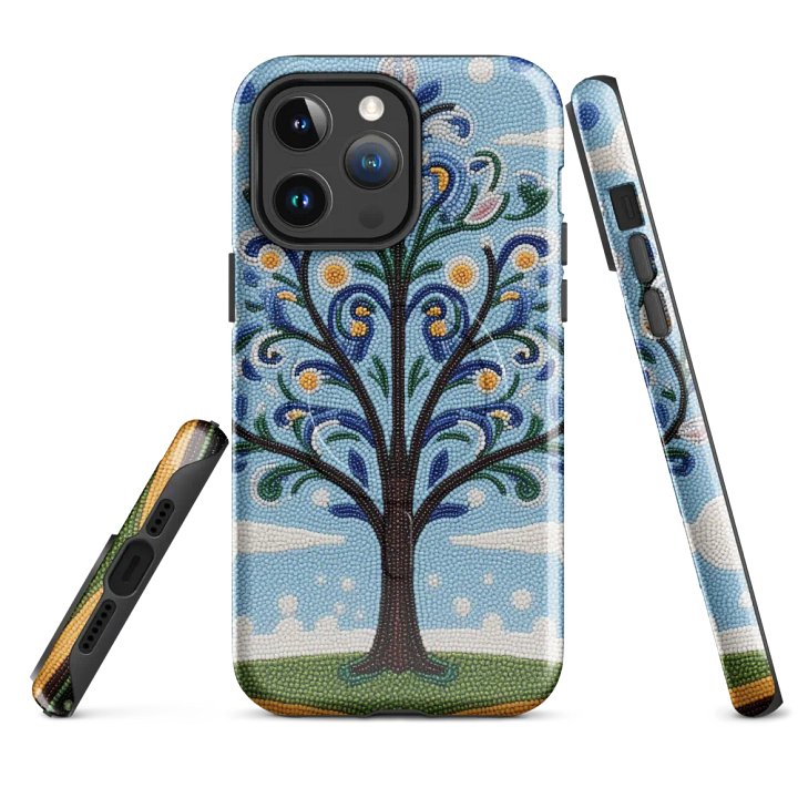Swirly Tree iPhone® Tough Case product image (4)