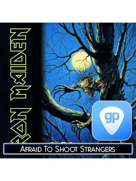 Afraid To Shoot Strangers | PDF Tab + Guitar Pro | Iron Maiden product image (1)