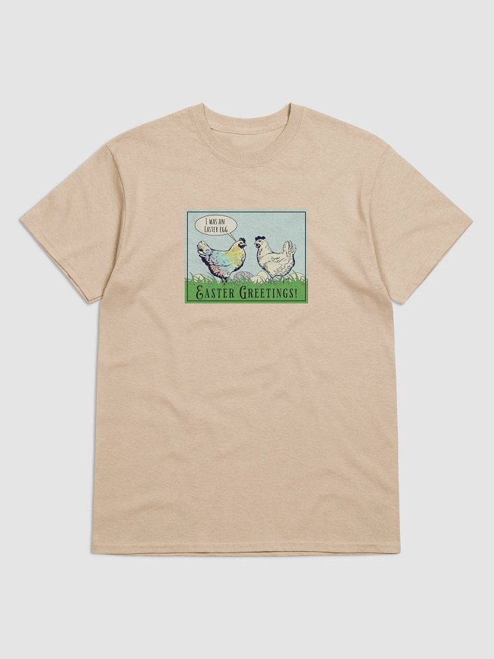 Funny Easter Shirt | Vintage Easter Egg Joke Tee | Quirky Spring Graphic T-Shirt product image (11)