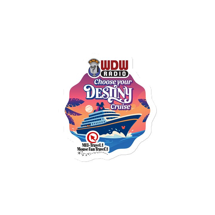WDW Radio Destiny 26 Cruise Magnet product image (2)