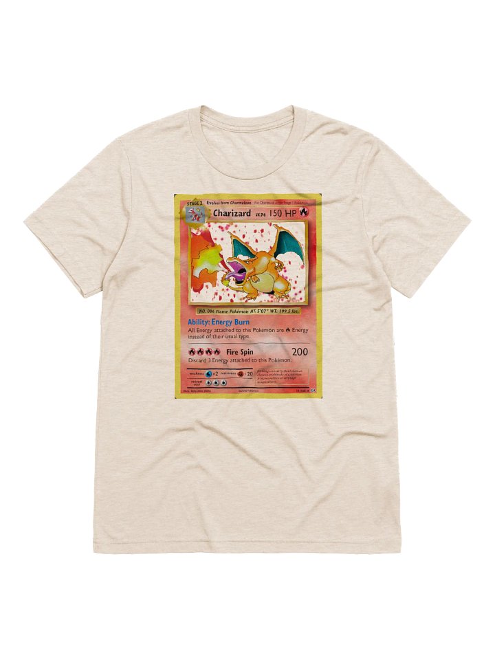 Charizard TCG T-shirt product image (1)