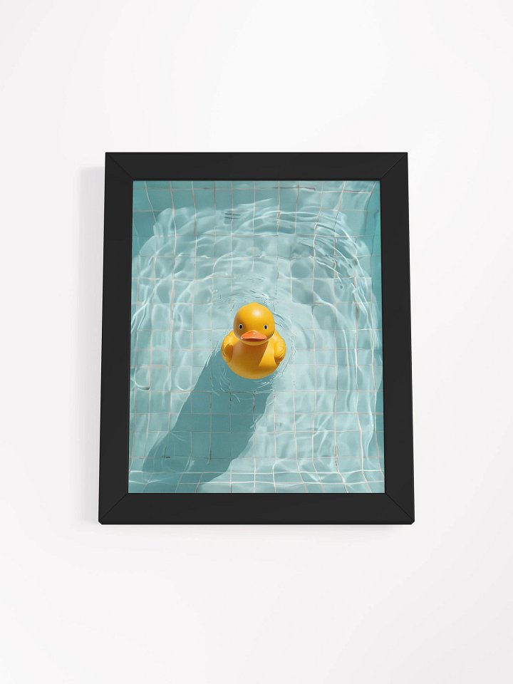Quirky Rubber Duck Framed Poster product image (2)