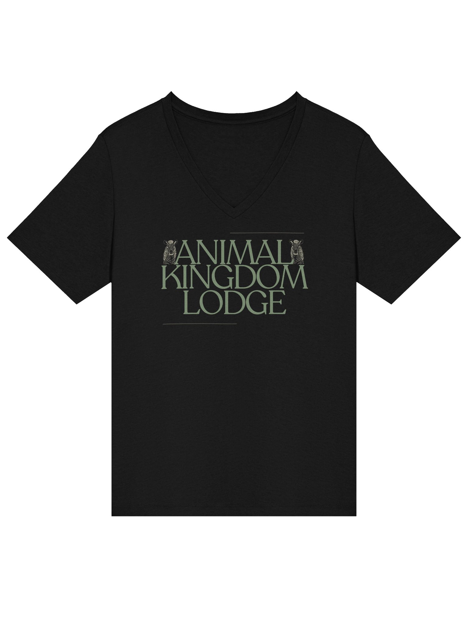 Animal Kingdom Lodge Wild Zebra V-Neck Tee product image (5)