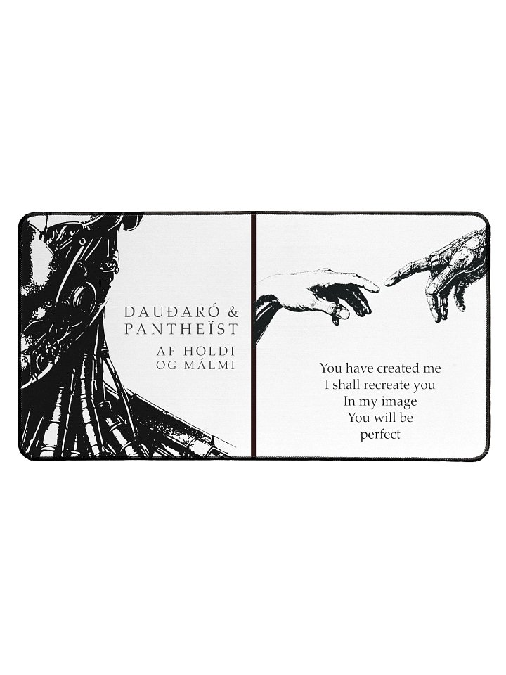 Dauðaró & Pantheïst — Af holdi og málmi Limited Edition Mousepad product image (1)