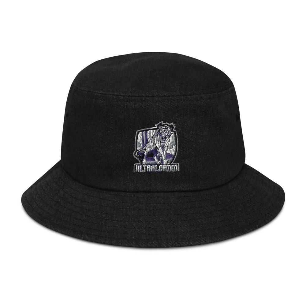 Tiger Shield Denim Bucket Hat product image (1)
