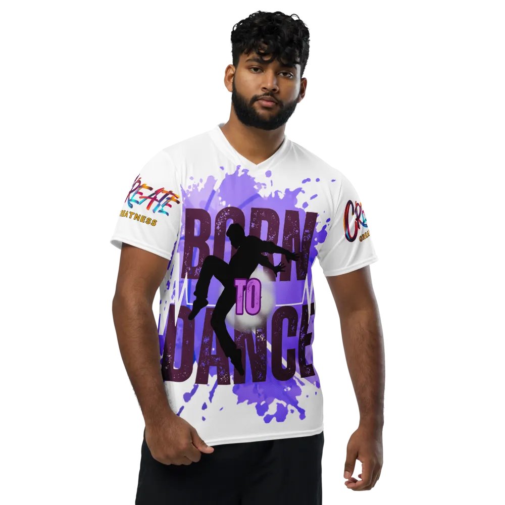 Dynamic Born to Dance His Silhouette All-Over Print Jersey product image (1)