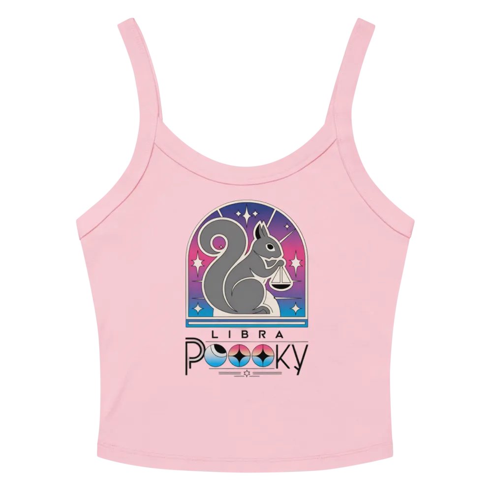 Celestial Libra Balance Squirrel Tank product image (2)