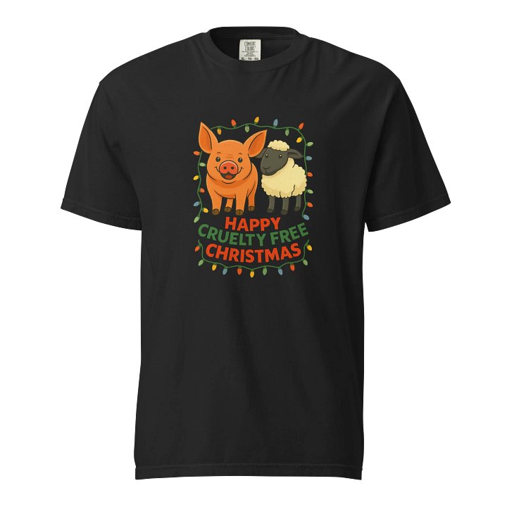 Happy Cruelty Free Christmas T-Shirt product image (1)