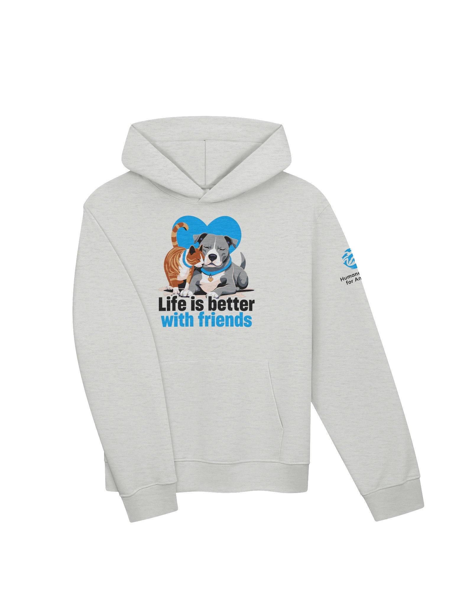 Life is better with friends - Hoodie product image (3)