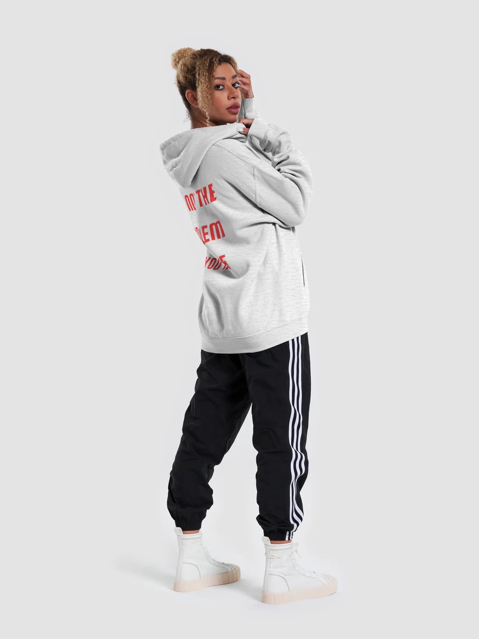 not the problem hoodie product image (6)