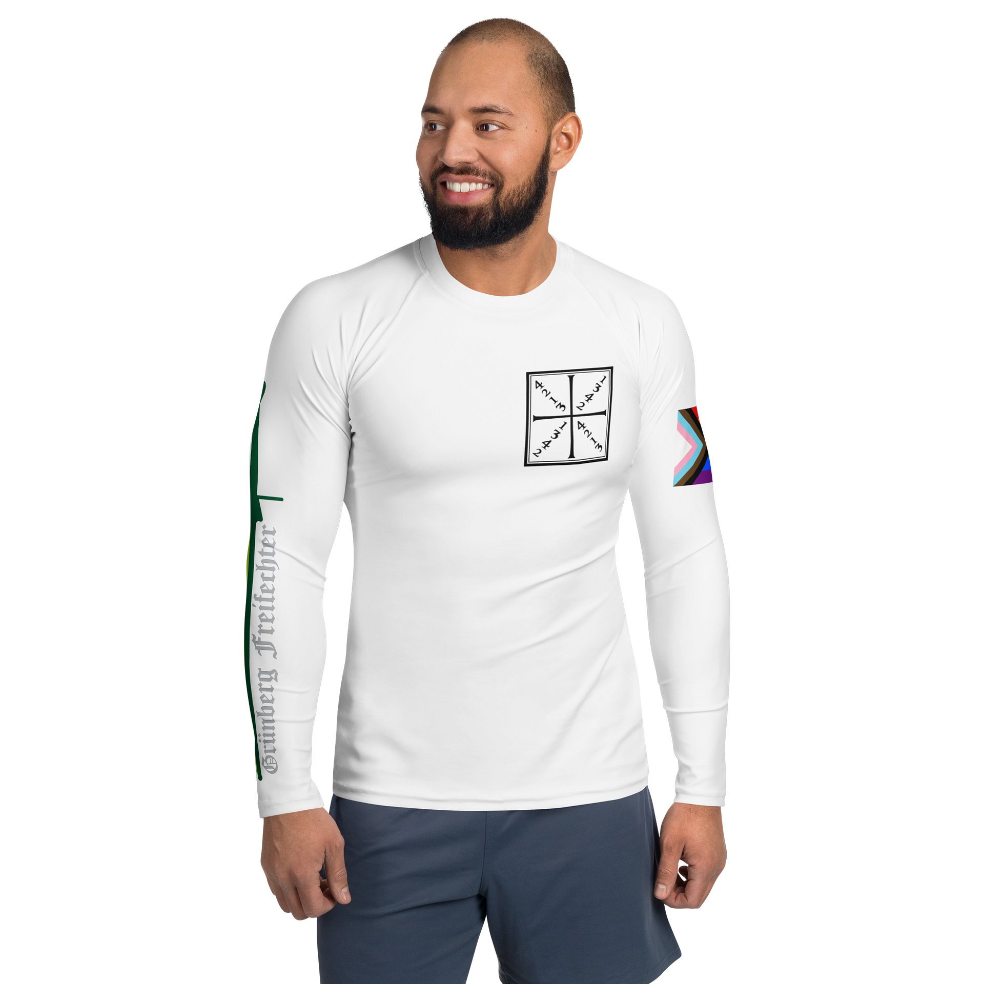 Club Rashguard White Men's product image (1)