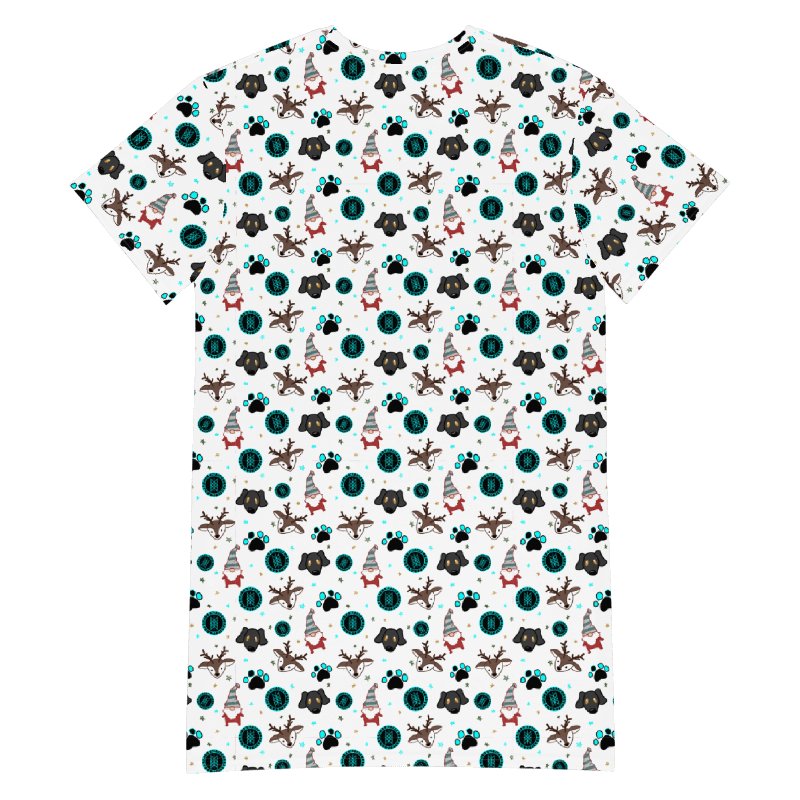 Web of Wyrd Christmas T-Shirt Dress product image (2)