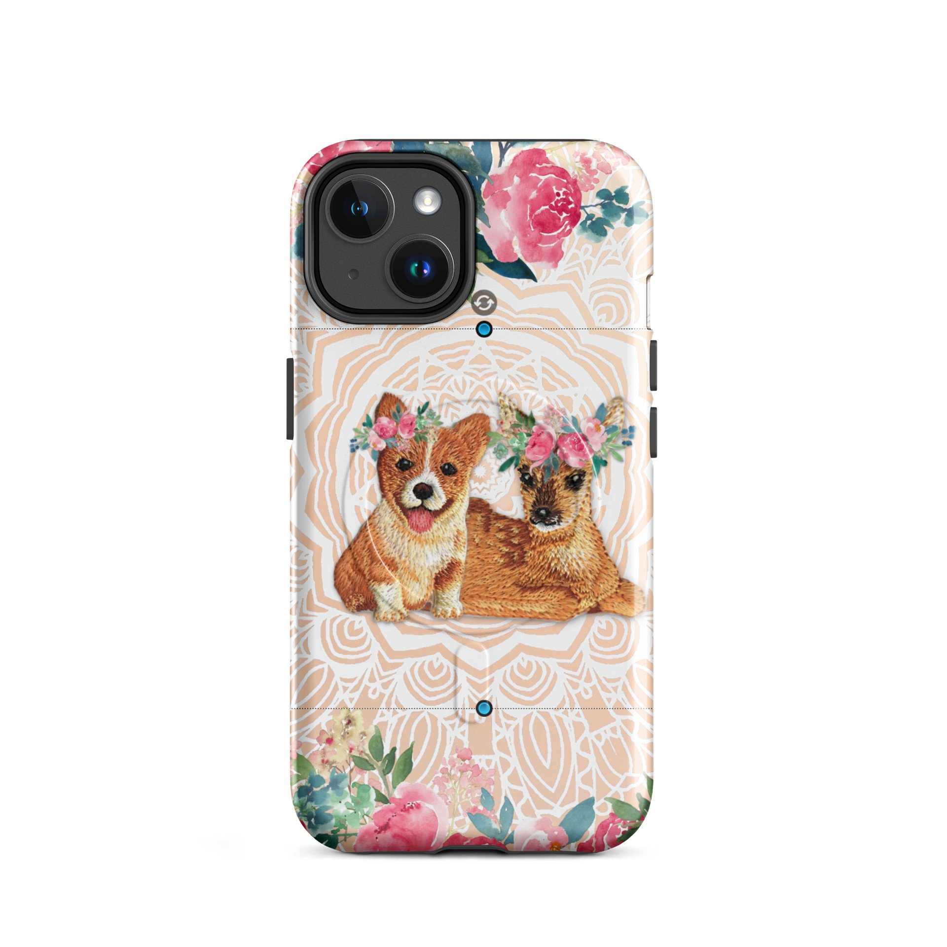 FLOWER FRIENDS DOG AND FAWN ®IPhone product image (2)