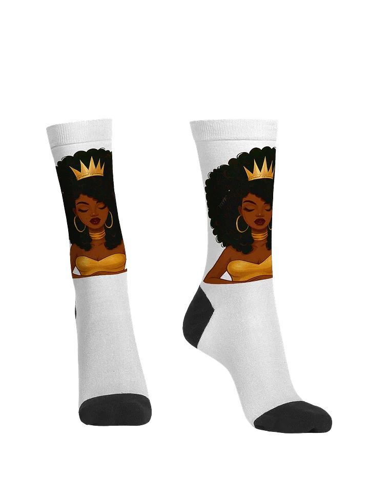 Royal Mirror Afro Crew Socks product image (2)