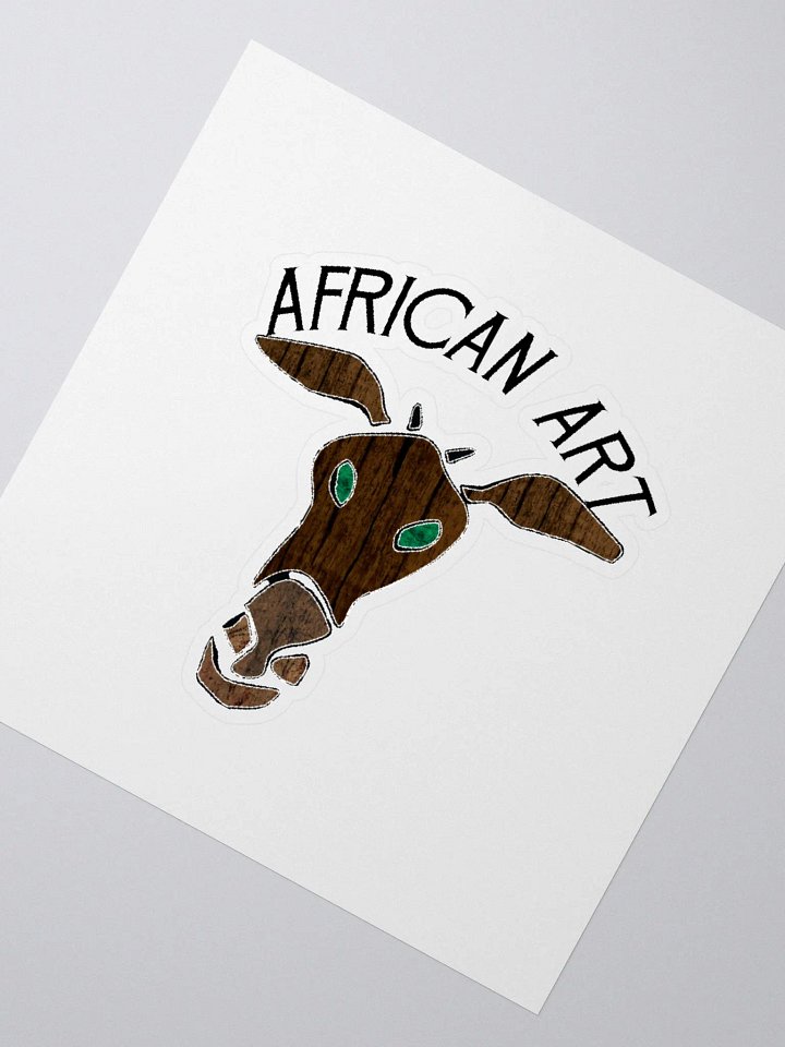 Giraffe Woodland Kiss Cut Stickers product image (6)