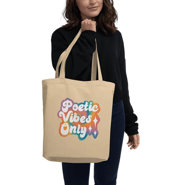 Poetic Vibes Only Tote Bag product image (2)