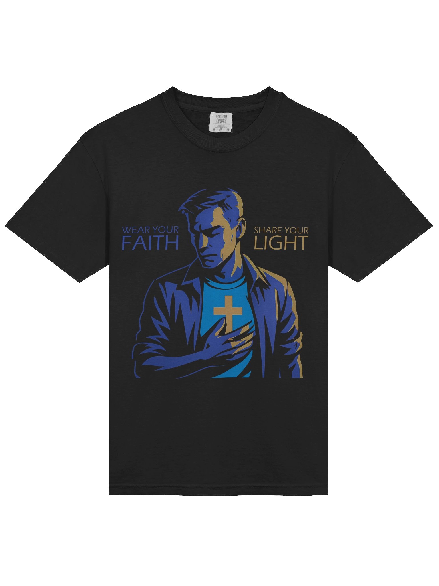 Wear Your Faith, Share Your Light #3 T-Shirt product image (7)