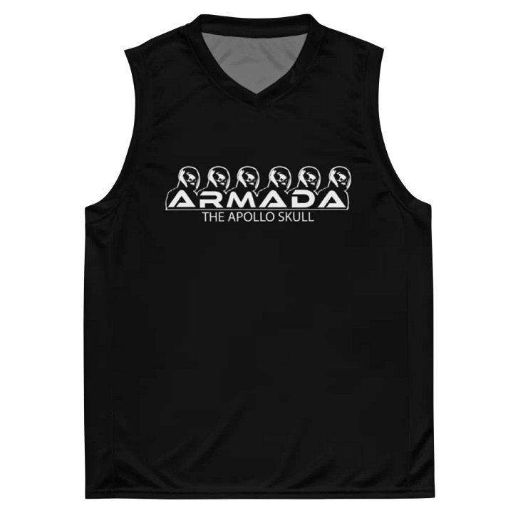 All-Over Print Recycled Unisex Armada Basketball Jersey product image (2)