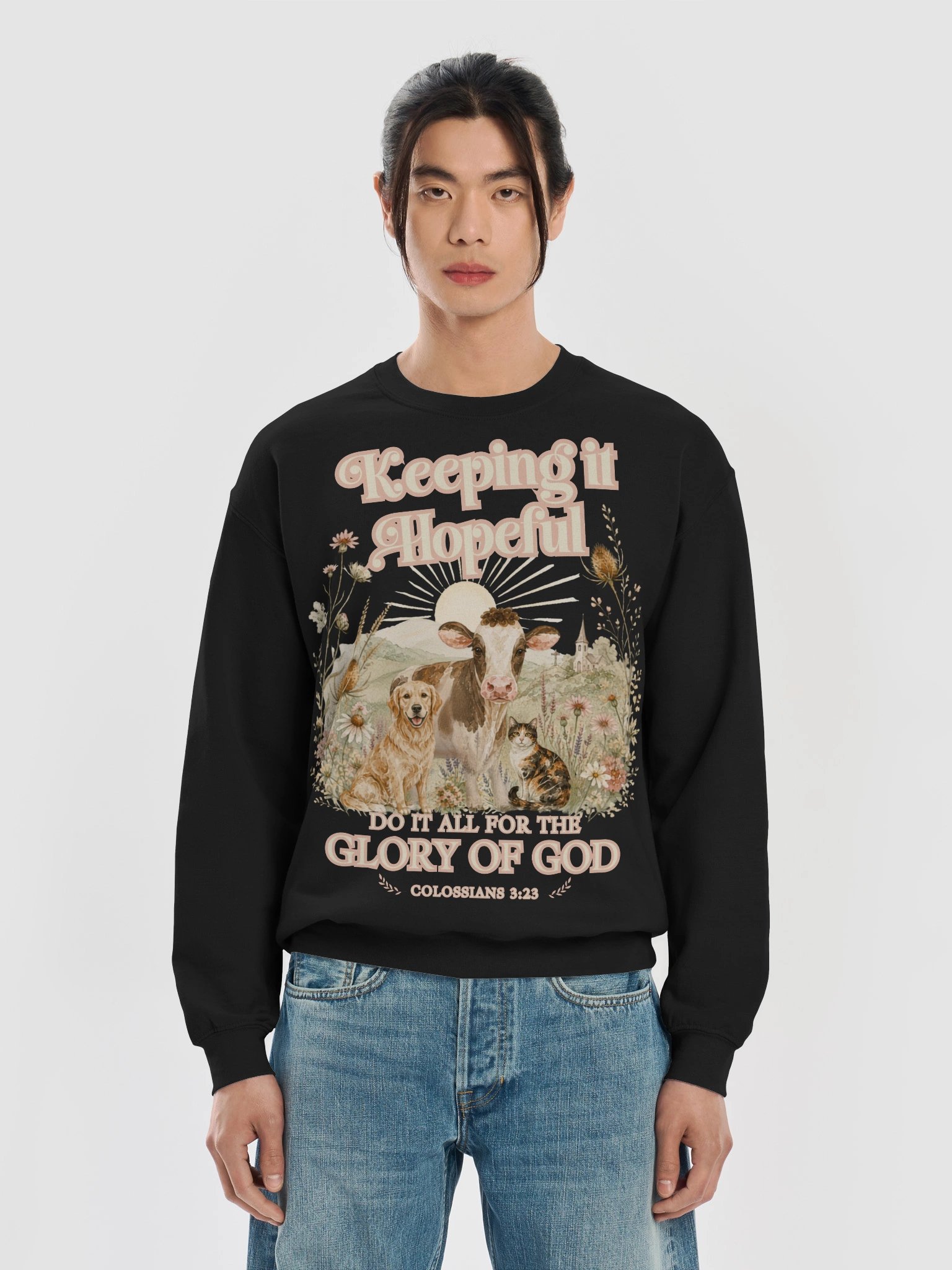Glory of God Classic Unisex Crewneck product image (5)