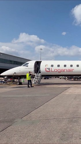 Loganair might be the UK’s largest regional airline, but it operates some seriously tiny planes! Today, I’m flying from Manch...