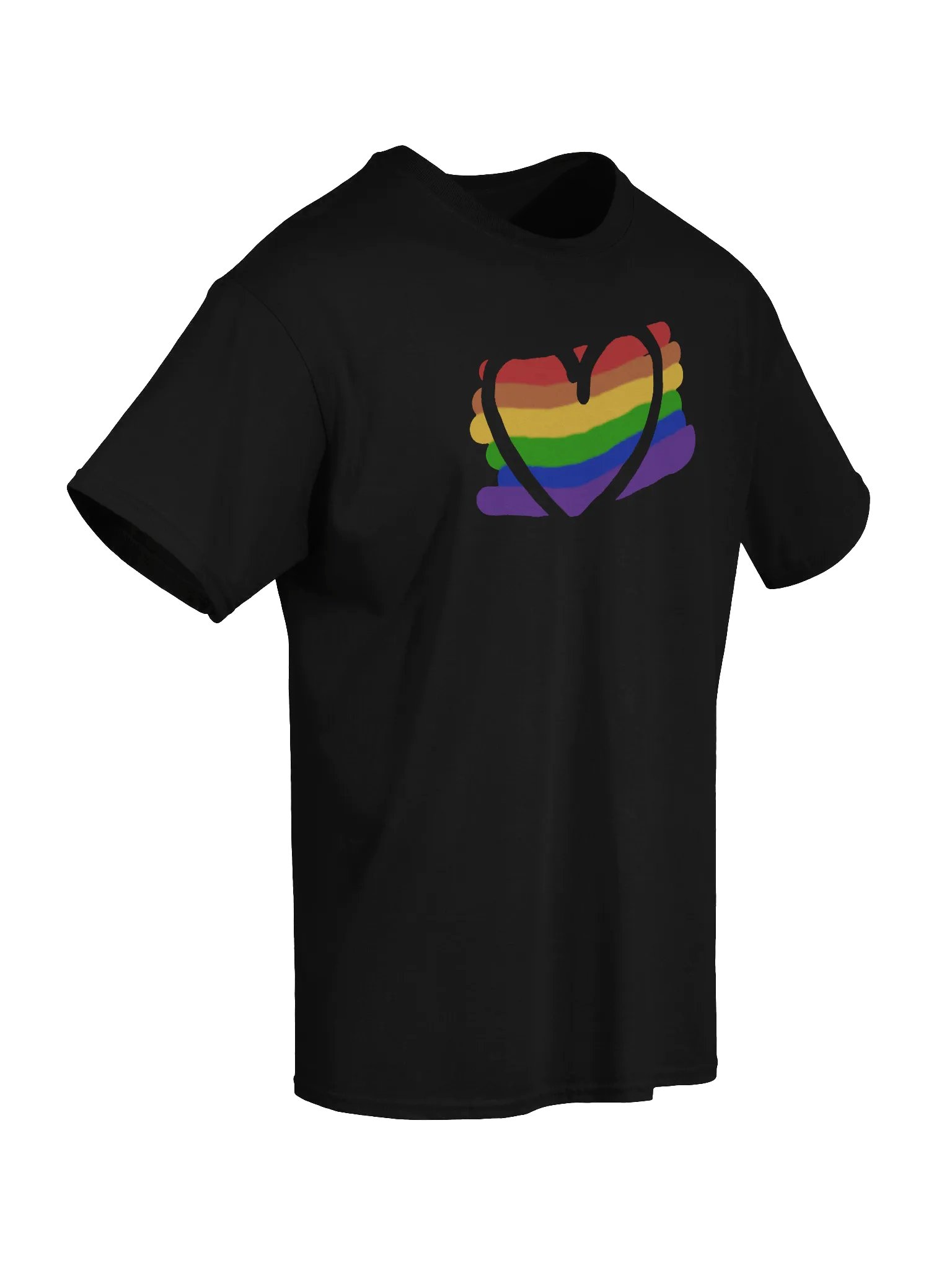Rainbow Heart T-Shirt LIFEBOAT product image (6)