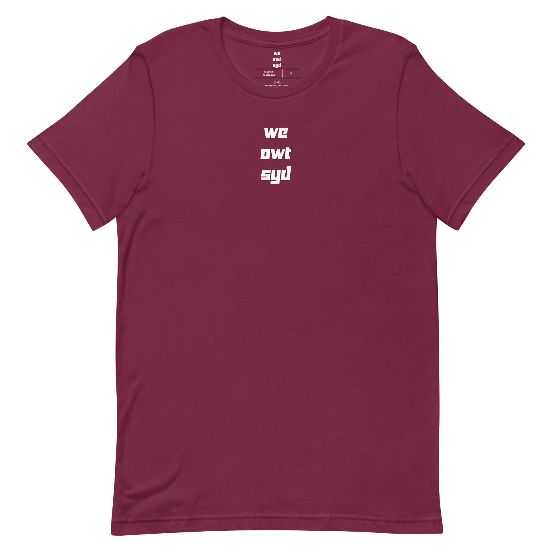 WeOwtsyd Gen 2 Premium T-Shirt - Alt Maroon product image (5)