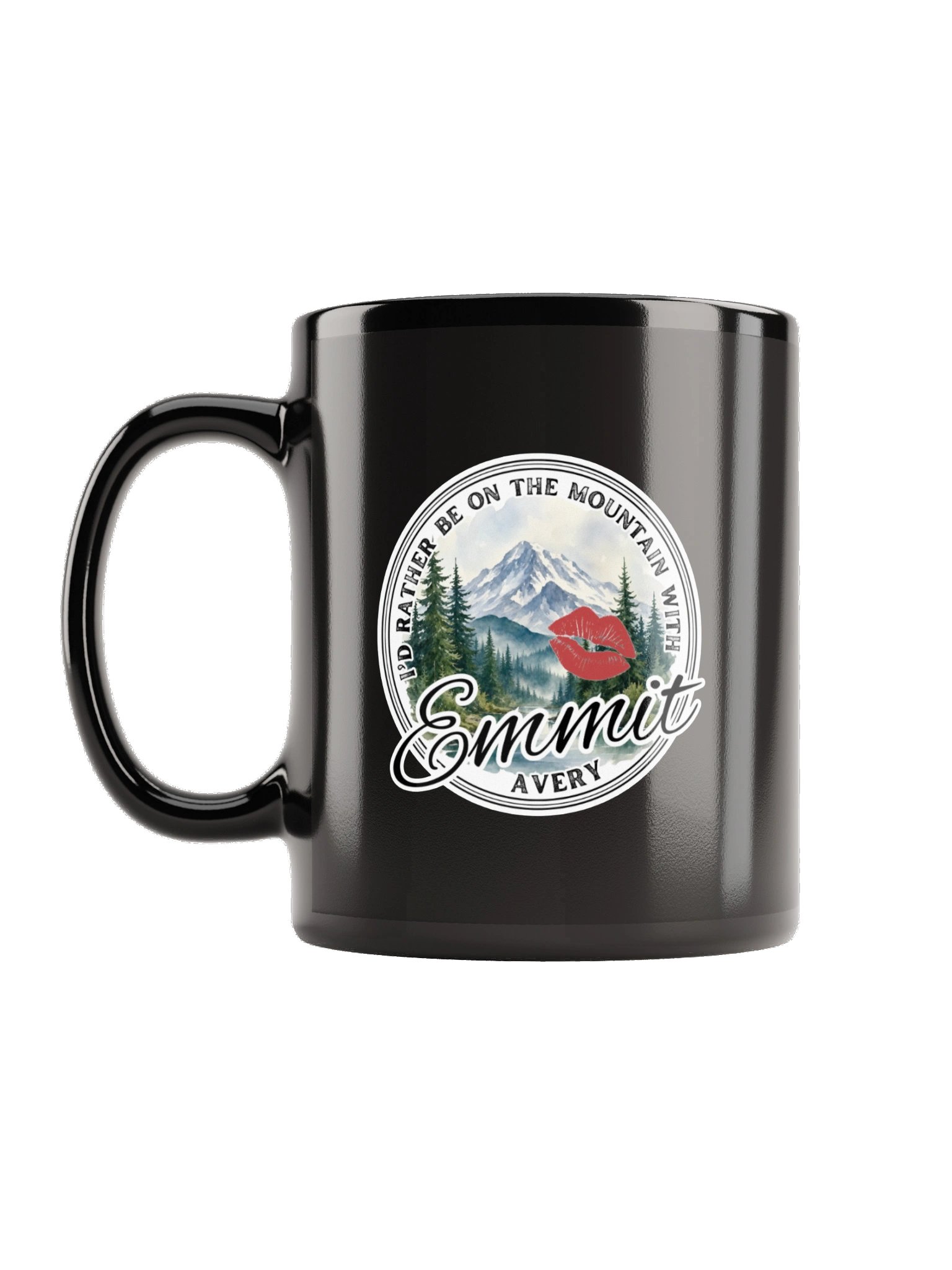 "I'd Rather Be On the Mountain with Emmit Avery" Mug - Official Enchanting Vines Series Merch product image (1)