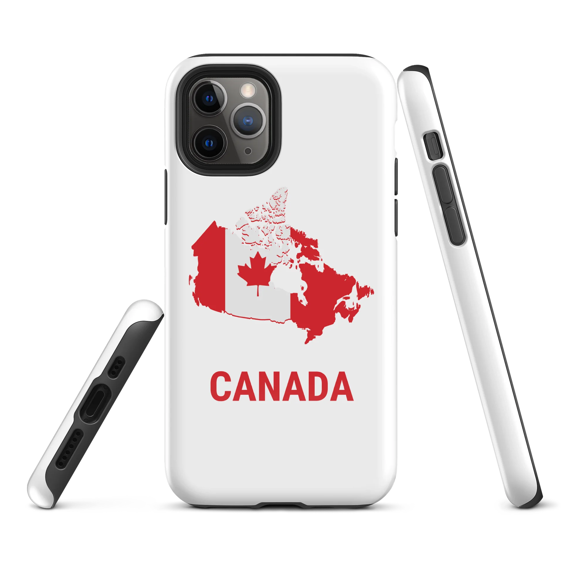 Canada 2026 World Cup Flag iPhone Tough Case - Canada Soccer Phone Cover - Dual Layer Protective Case product image (2)