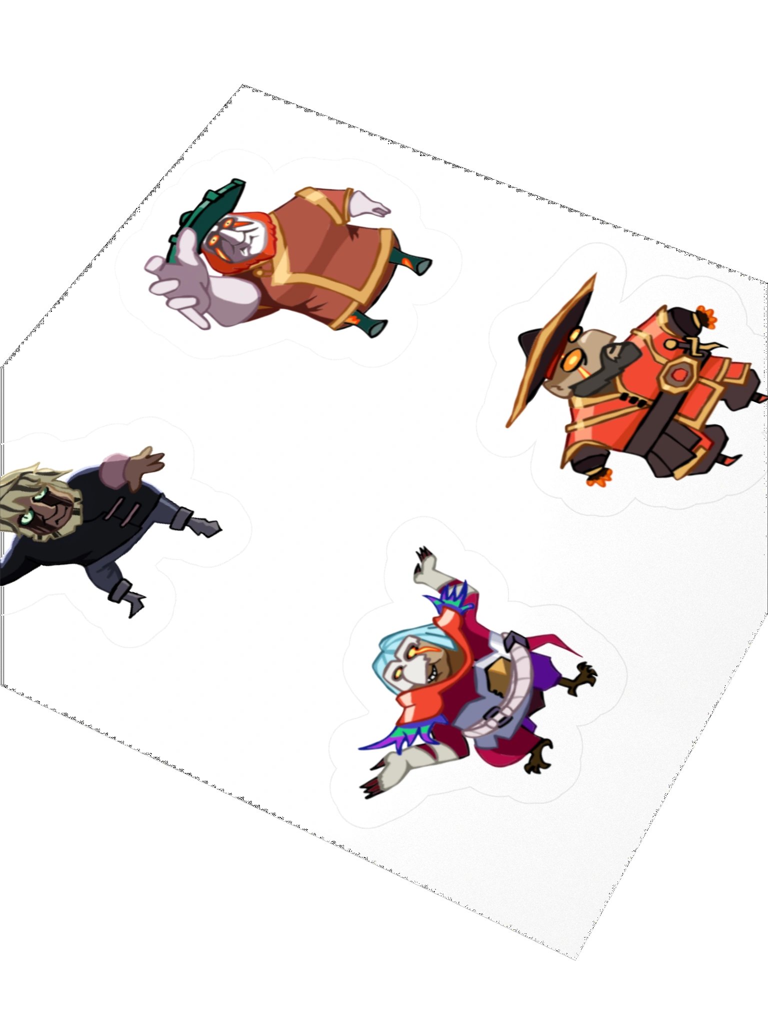 the nefarious 4 stickers product image (8)