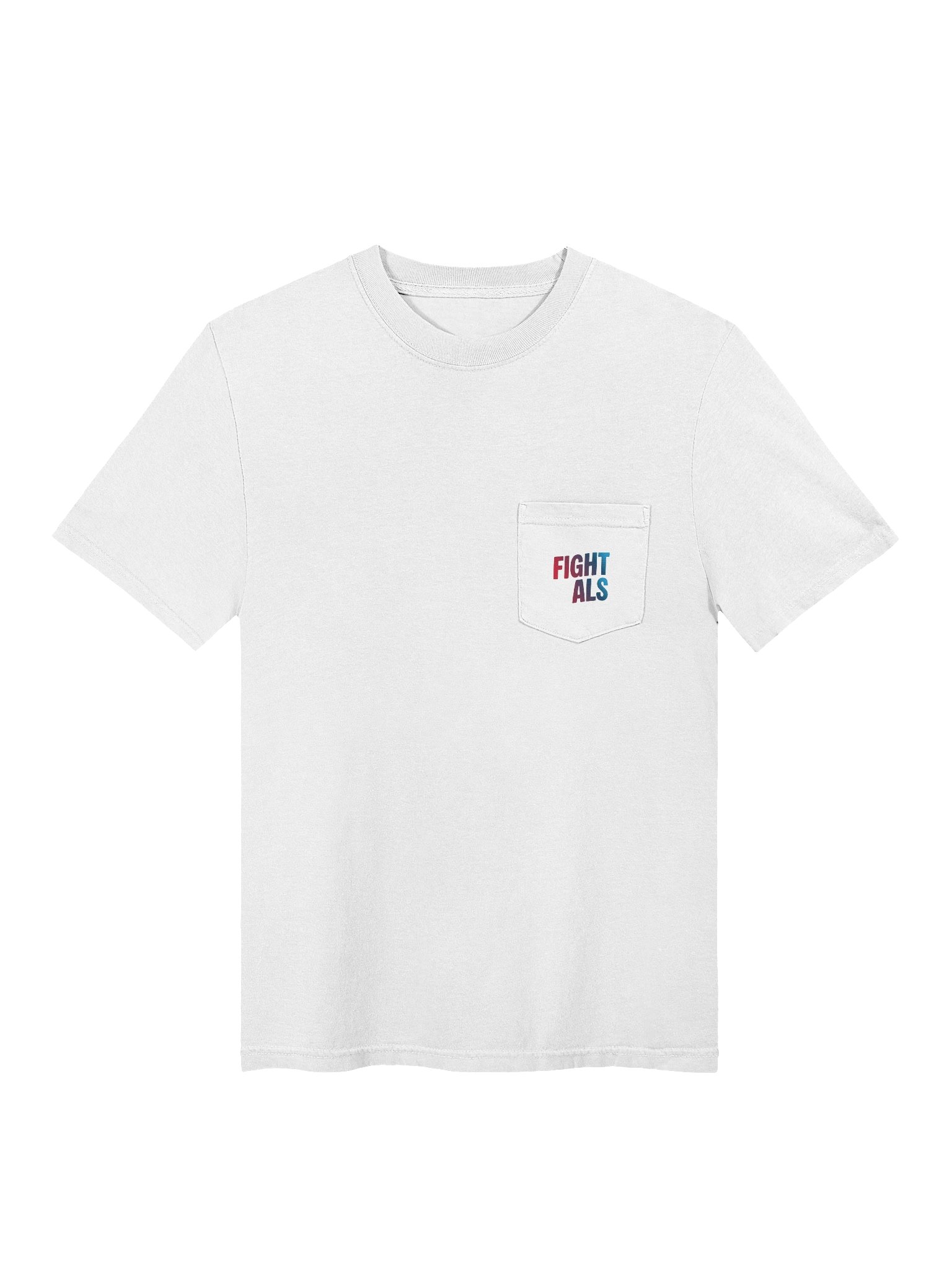 Fight ALS Pocket Tee product image (3)