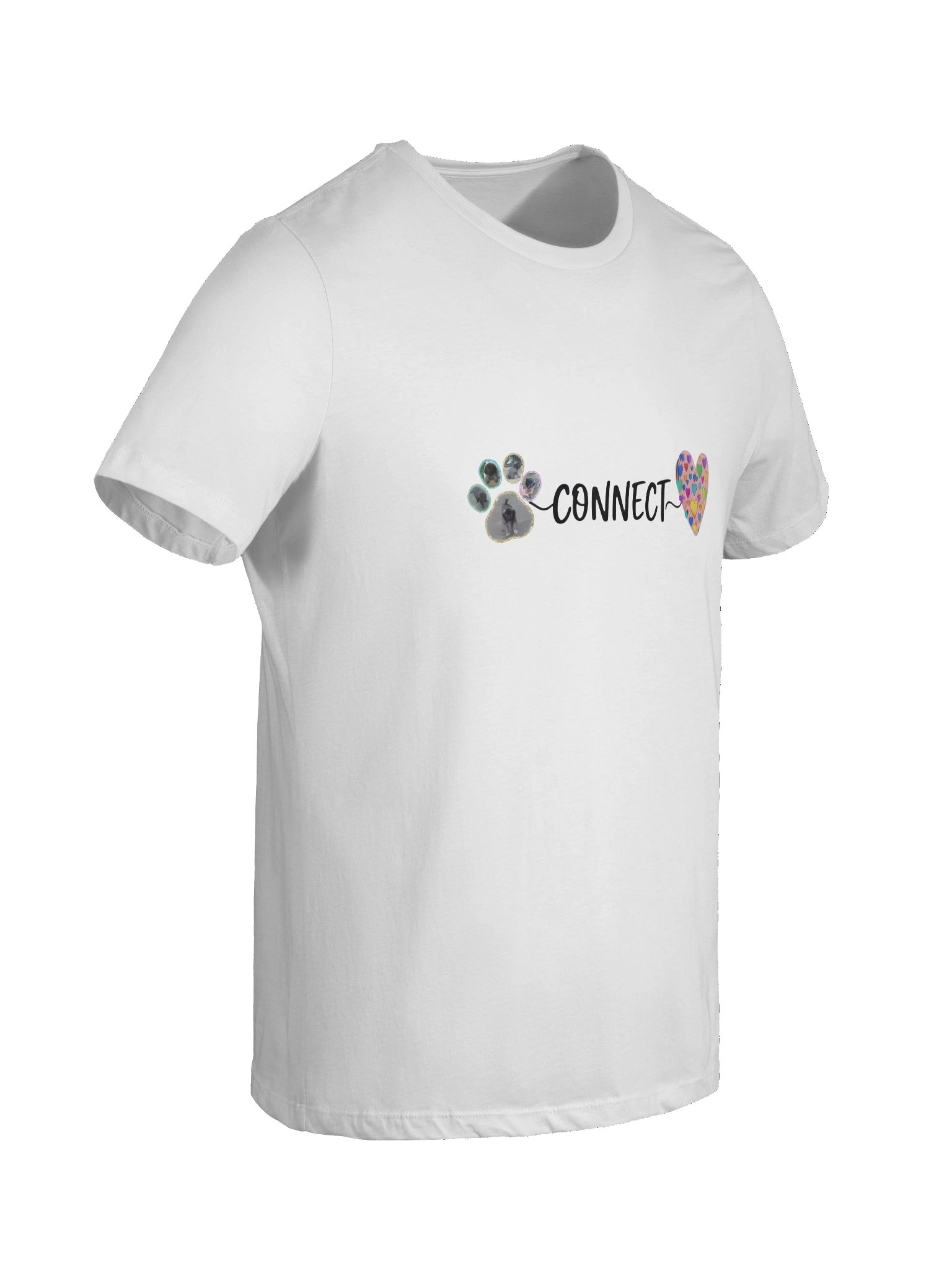 Paws Connect Hearts | Women's Dog Tee product image (10)