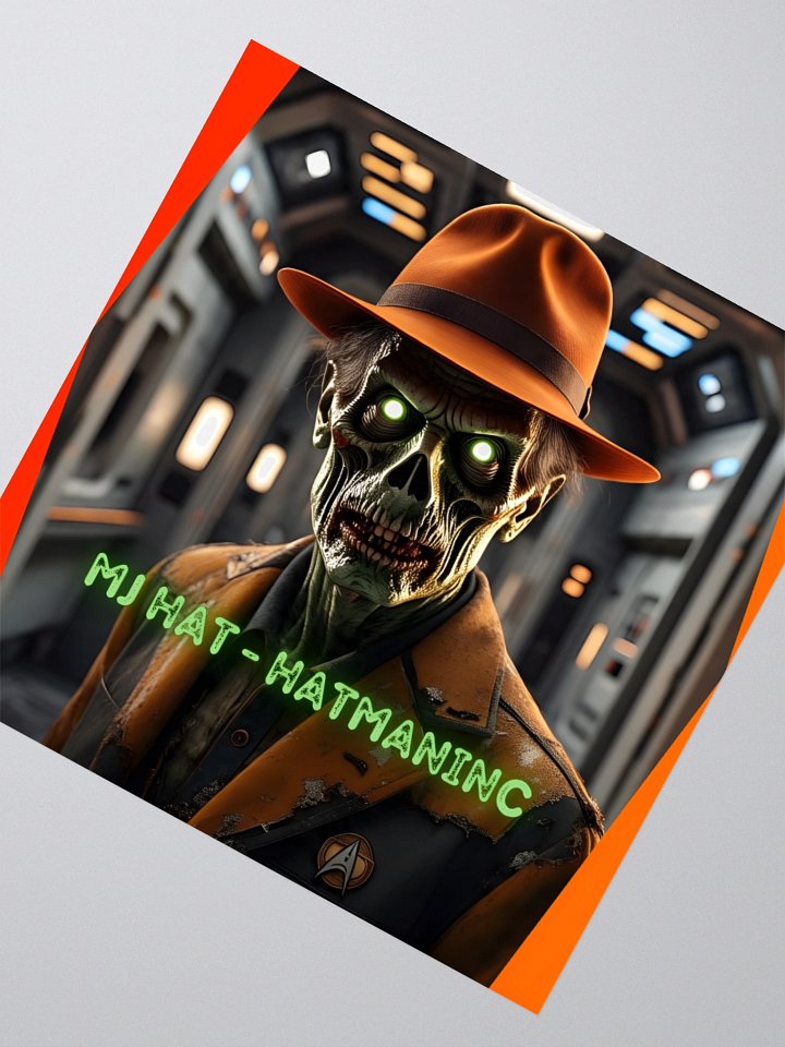 MJ_Hat - HatManInc --- The Channel Logo Sticker product image (2)