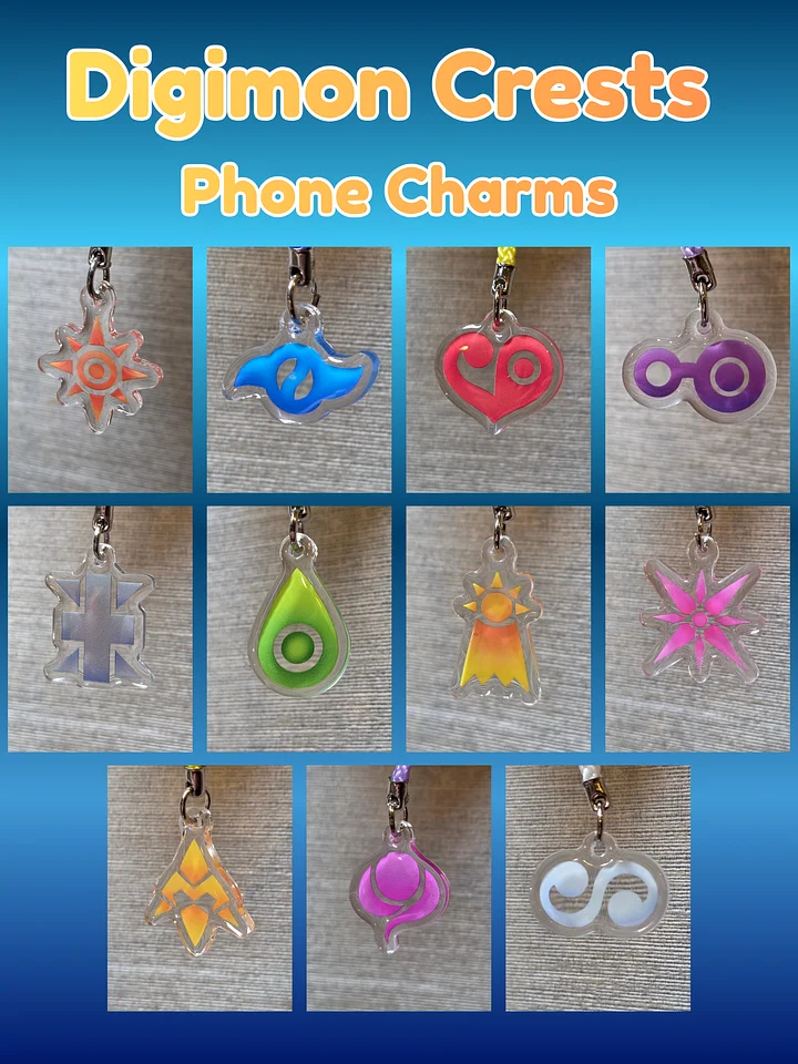 Digimon Crests - Phone Charm product image (12)