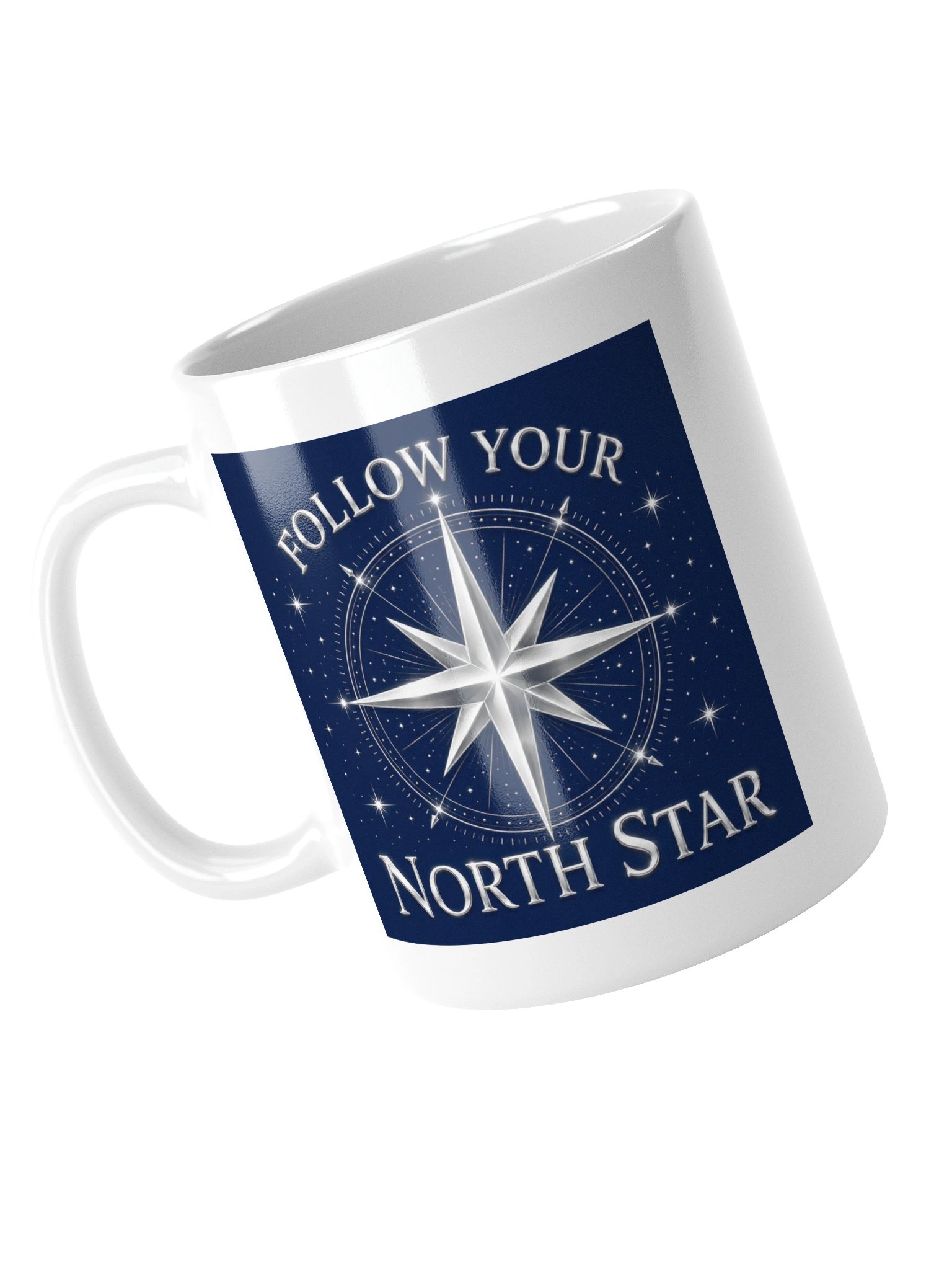 Follow Your North Star Navigator Mug | 15 oz & 20 oz product image (5)