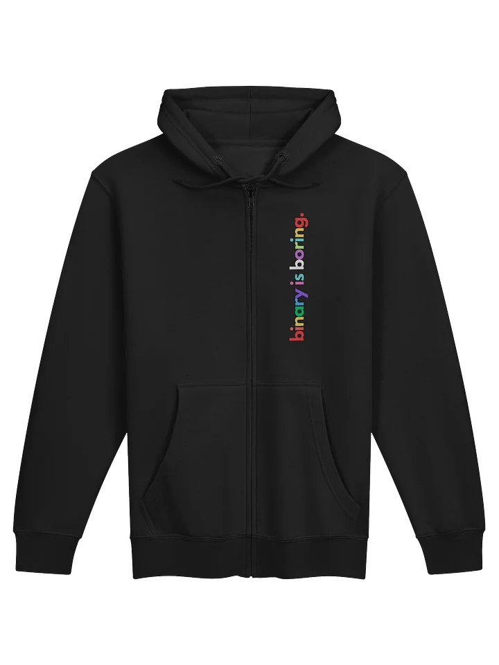 Binary Is Boring zip hoodie product image (1)