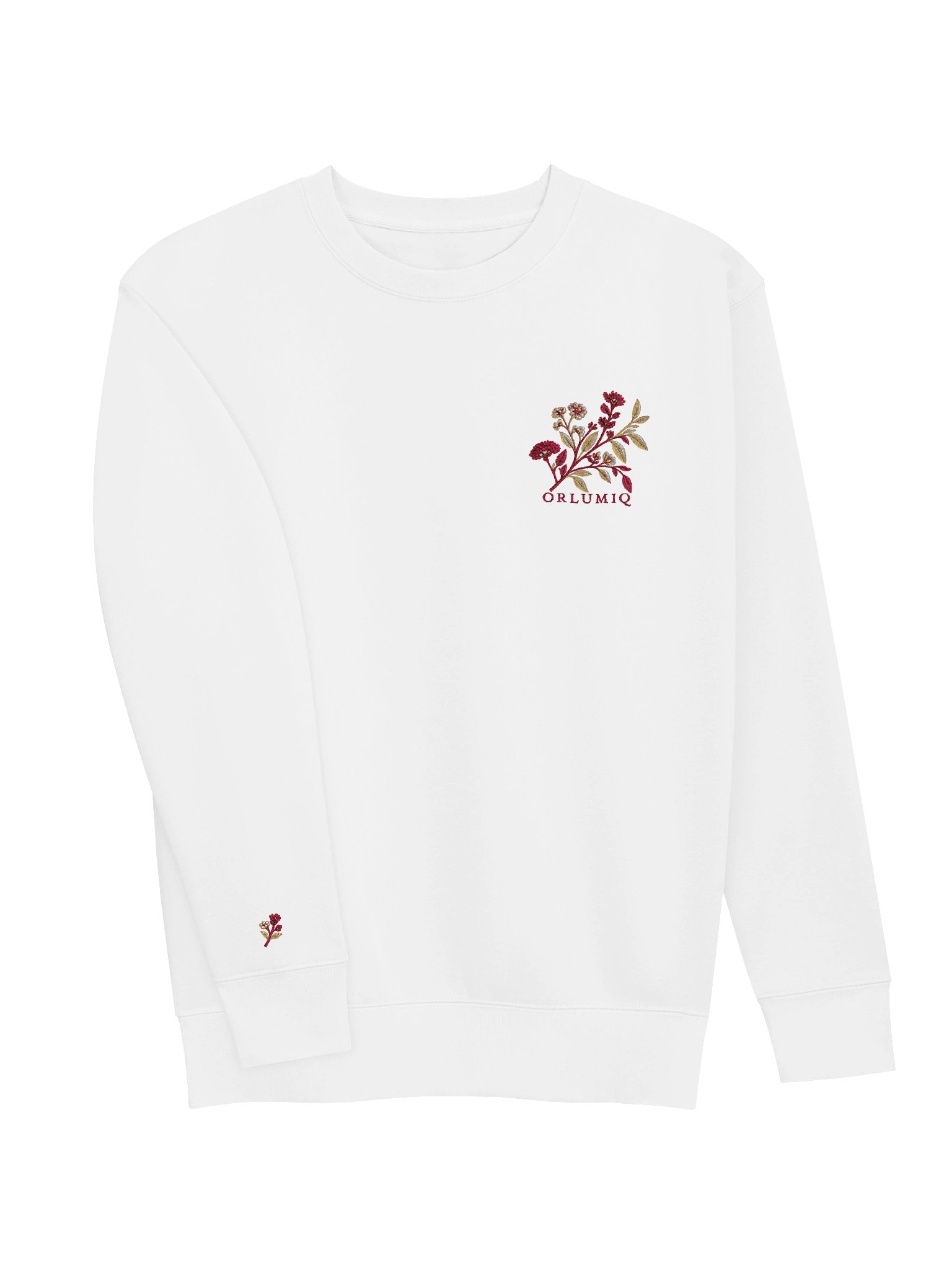 ORLUMIQ Signature Floral Crewneck Sweatshirt | Women's Boutique Collection product image (4)