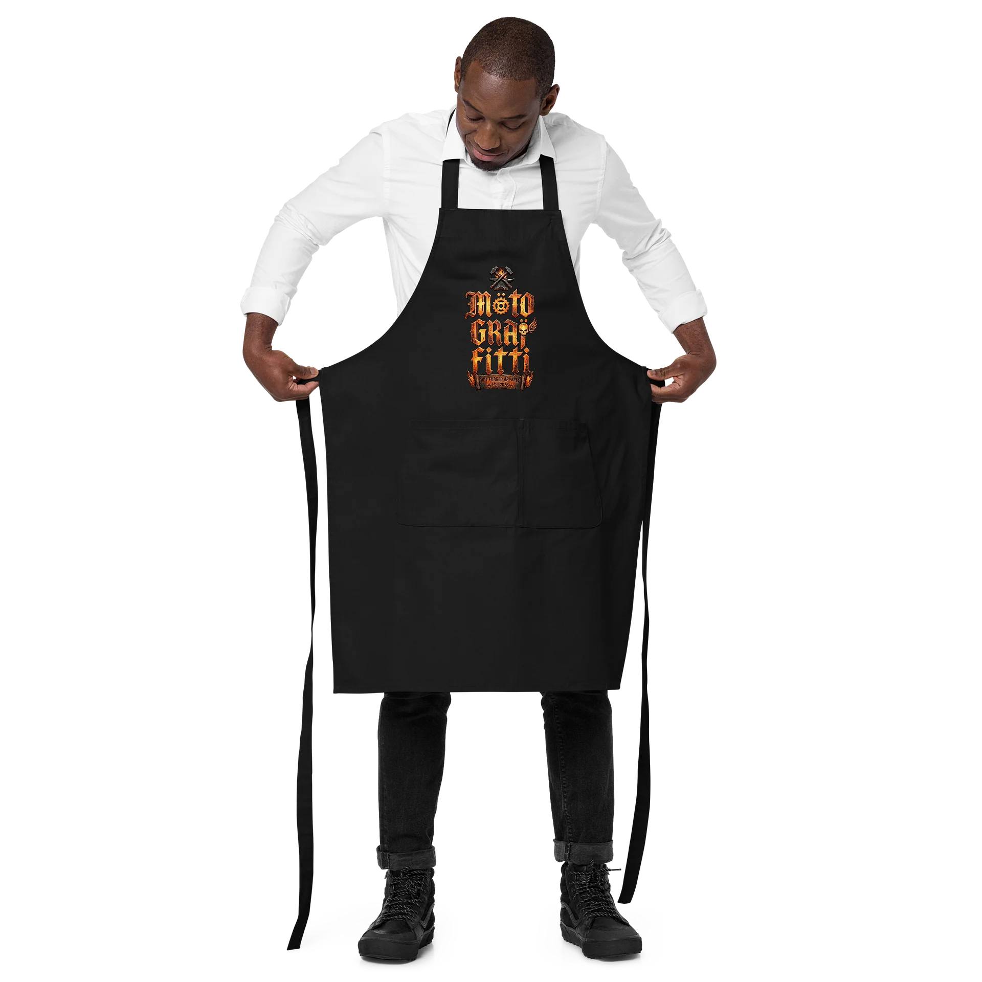 Hot Forged Biker Apron — SOL'S by MötoGraffitti product image (2)