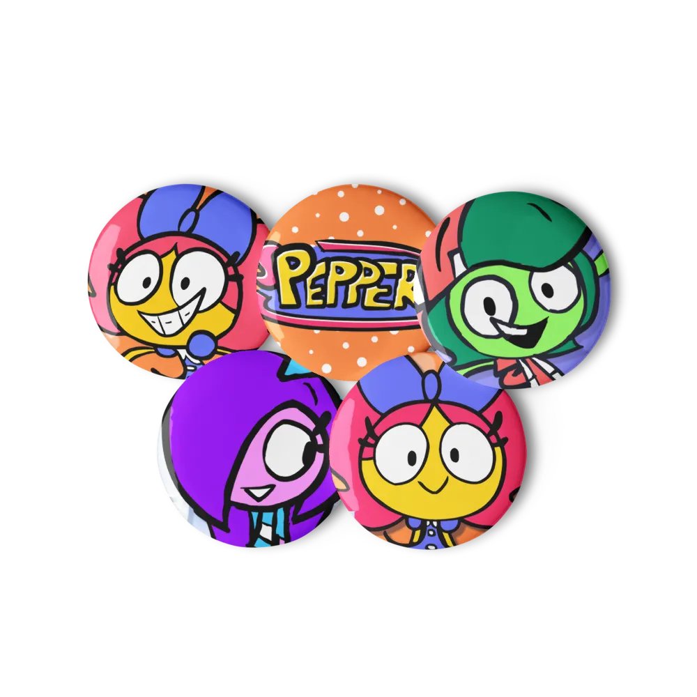 Pepper Pin Buttons Set product image (1)
