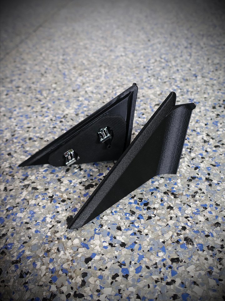 Camaro Anti-Buffeting Wind Deflectors v2 // 2016-2024 // All Trim Levels product image (2)