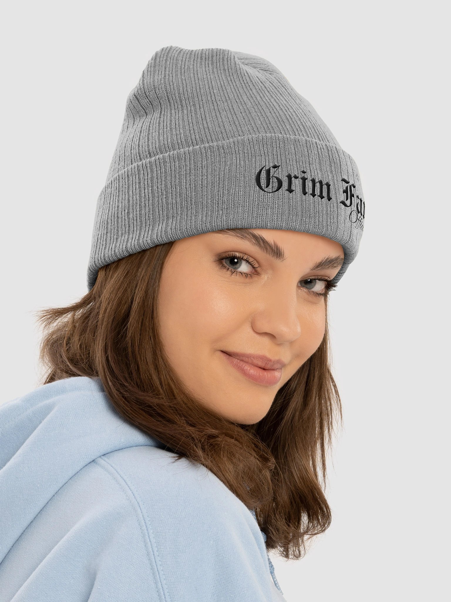 GrimFam Official Beanie #2 - Black writing - Avail in all colors product image (42)
