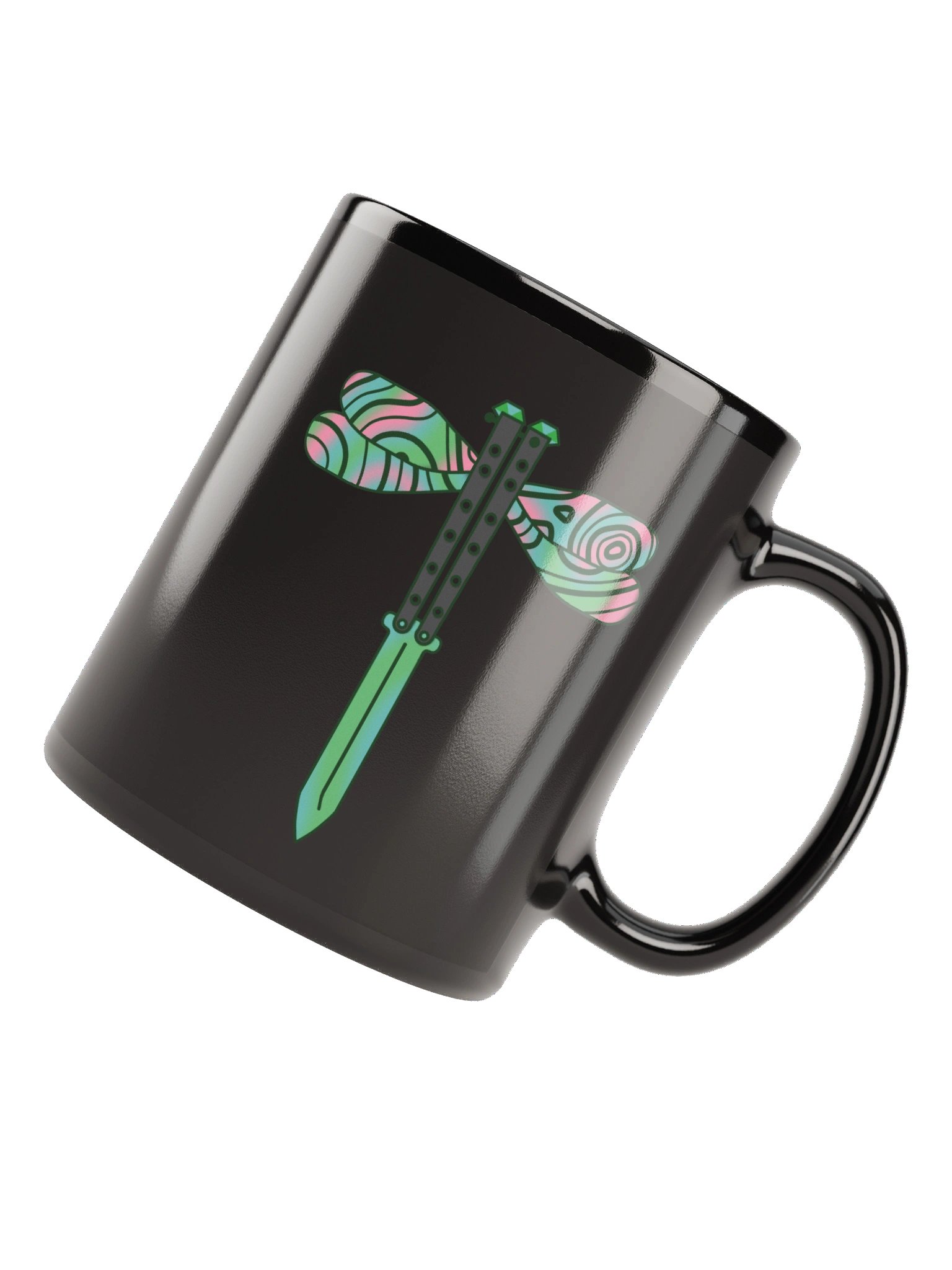 Dragonfly Knife Lefty Mug product image (4)