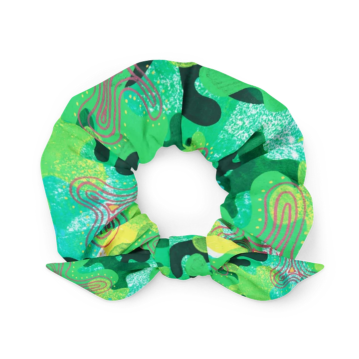 Green Smoothie Blobs Scrunchie product image (1)