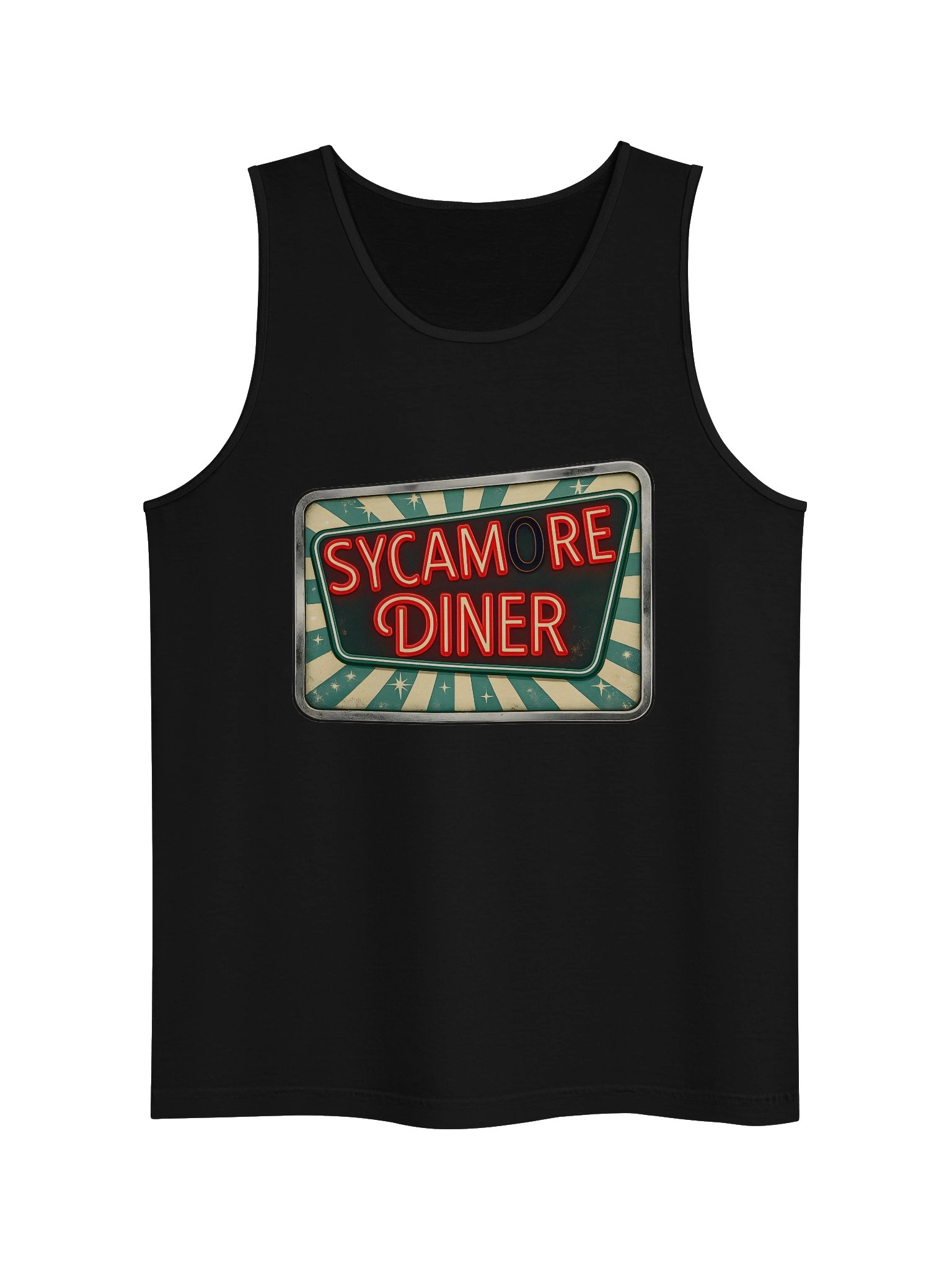 SYCAMORE DINER UNISEX GARMENT DYED TANK TOP product image (8)