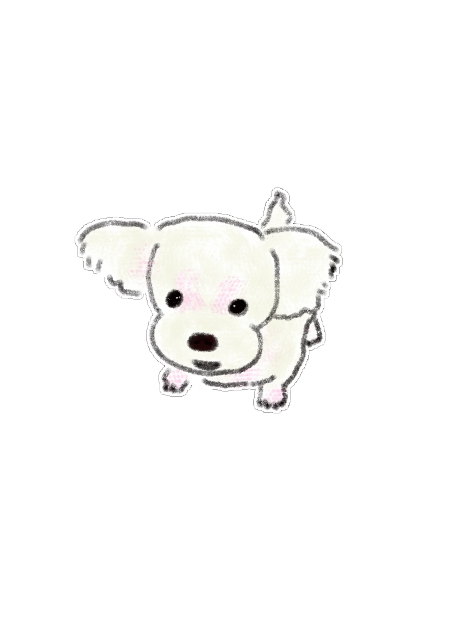 15 Cute Hand-Drawn Dog PNG Clipart Bundle product image (7)