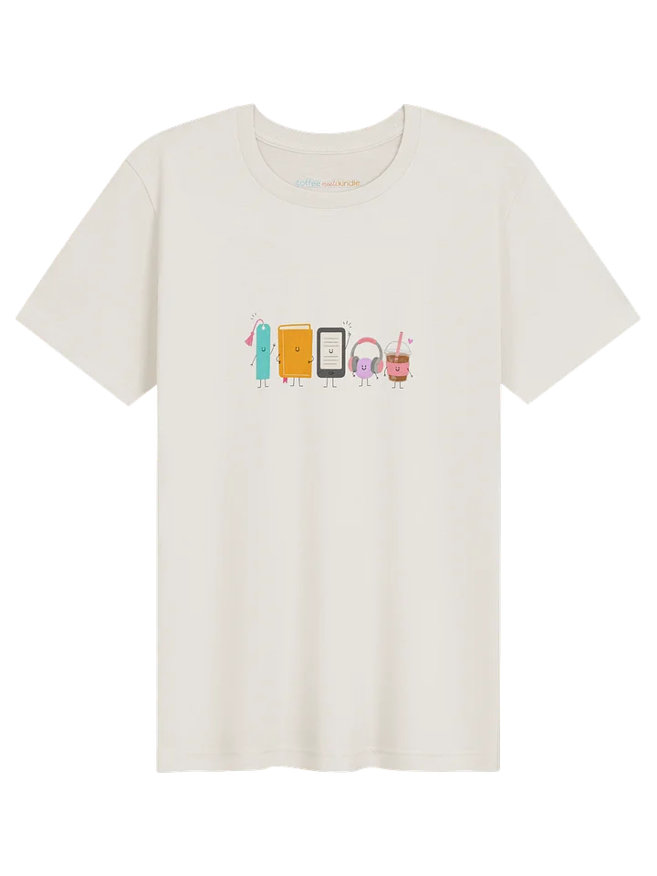 Bookish Squad Tee -- Coffee Version product image (1)