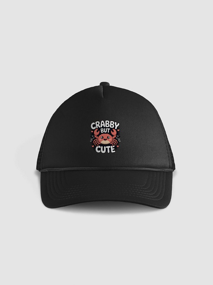 Crabby But Cute Foam Trucker Hat product image (1)