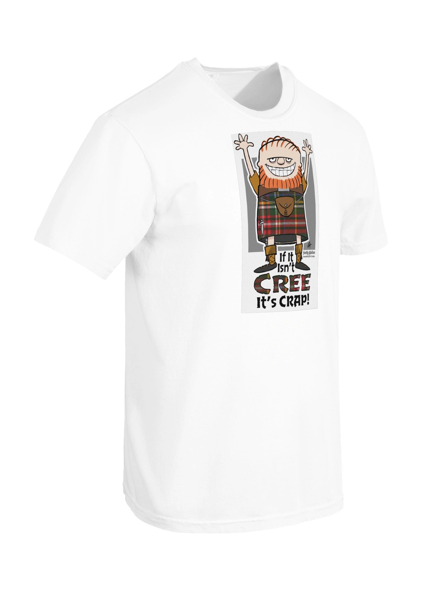 Cree Clan Tartan - Funny Scottish Humor Scotty Wallace product image (244)