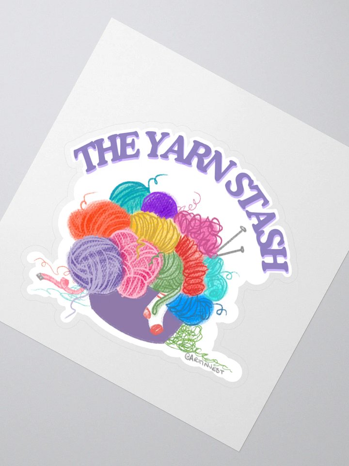 The Yarn Stash Stickers product image (4)
